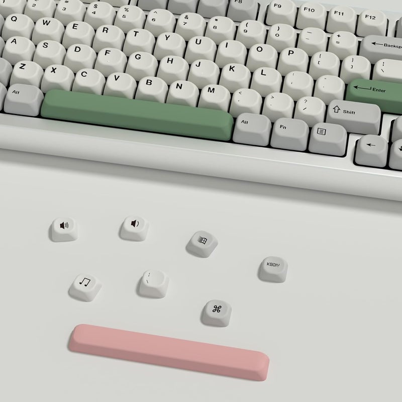 YMKPVR KBDiy 9009 Retro Keycaps 60 Percent,KOA Profile Dye-Sublimation PBT Custom Gaming Keyboard Keycap,139 Keys Cap Set for Cherry Gateron MX Switches Mechanical - Image 4